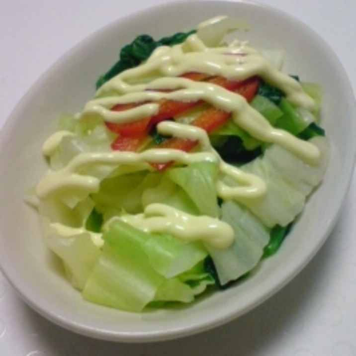 キャベツと小松菜の茹で野菜 レシピ 作り方 By サラ11 楽天レシピ キャベツと小松菜の茹で野菜 レシピ 作り方 By サラ11 楽天レシピ